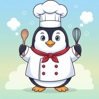 Chef Marcel the Penguin