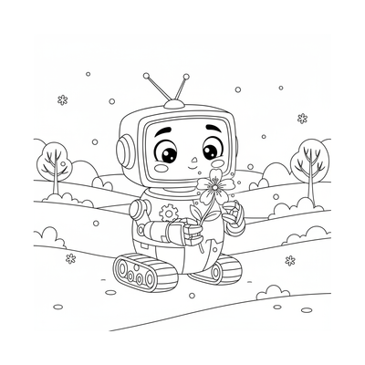R-2 and the Snow Flower