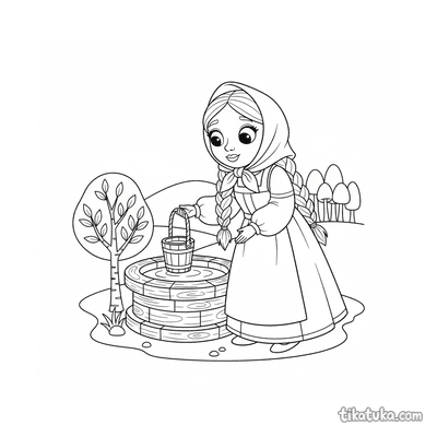 Alyonushka Fetching Water