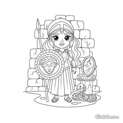 Athena in the Gorgon's Lair