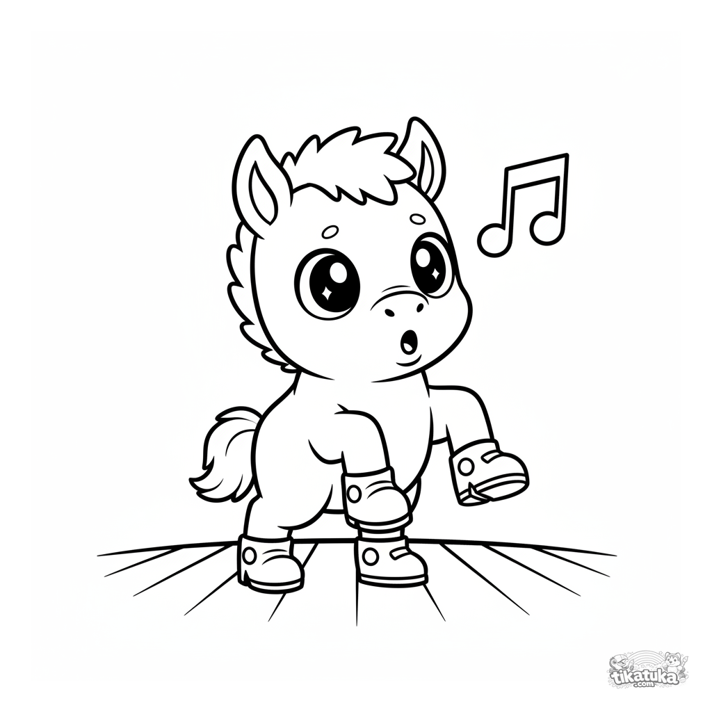 Baby Pony Tap Dancing