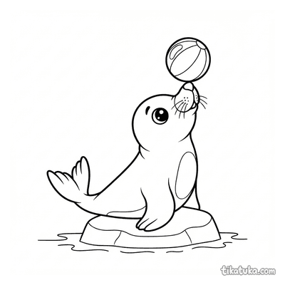 Seal with Ball on Nose