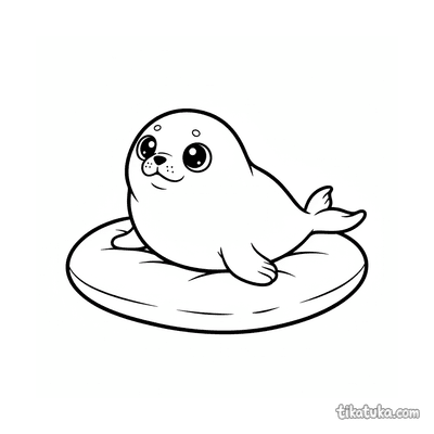 Baby Seal Stuffed Toy