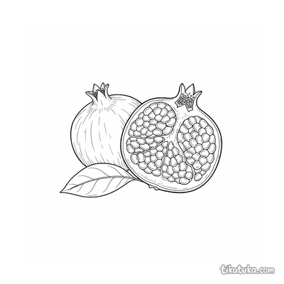 Pomegranate Cross-Section