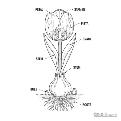 Botanical Tulip