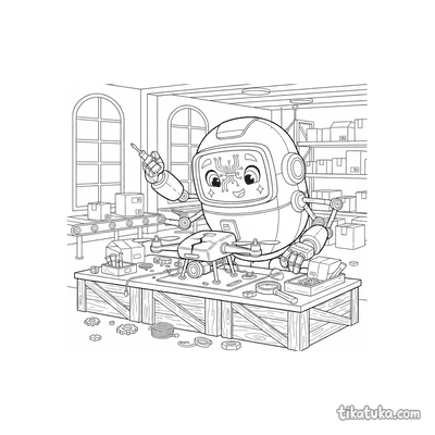 Broken Drone Repair by Toolbox Robot
