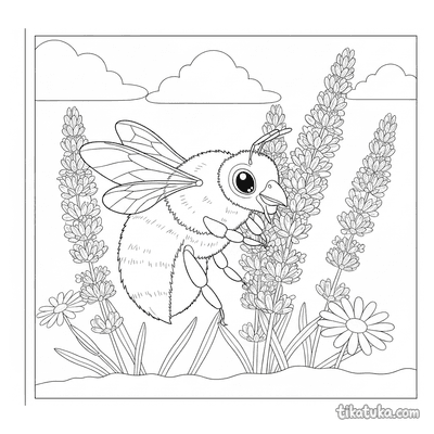 Bumblebee on Lavender