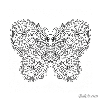 Butterfly Wing Mandala