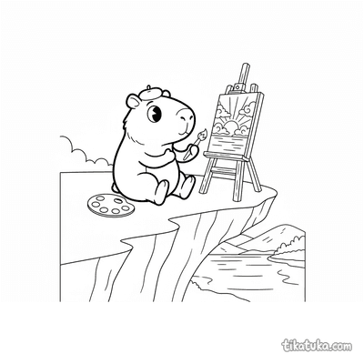 Capybara Artist
