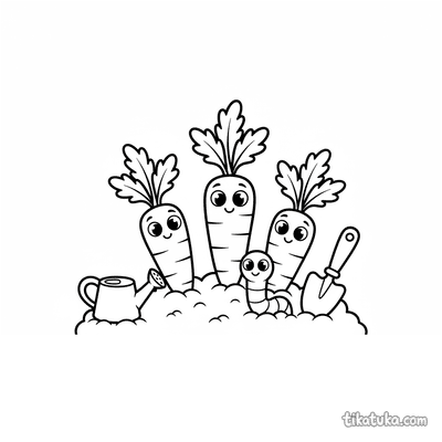 Carrot Family in the Garden