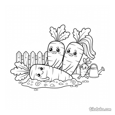 Carrot Family in the Garden