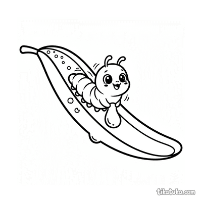Caterpillar on Dewdrop Slide