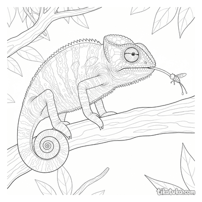 Chameleon on a Branch