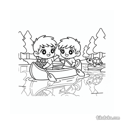 Cheerful Canoe