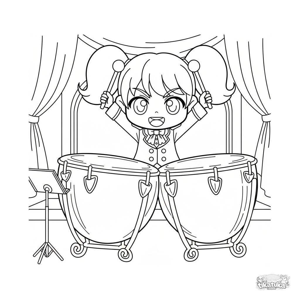 Chibi Timpani Player