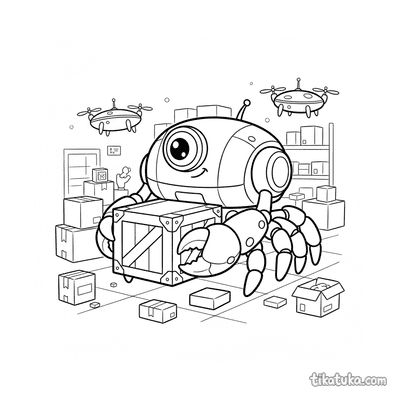 Crab-Like Loader Robot