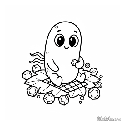 Bacterium Having a Picnic