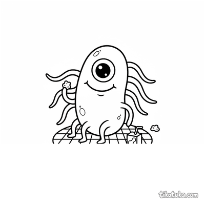 Bacterium Having a Picnic