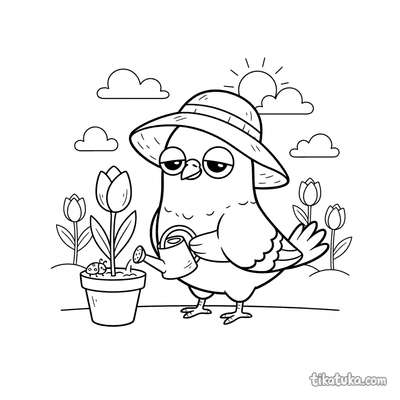 Derp Pigeon Gardener
