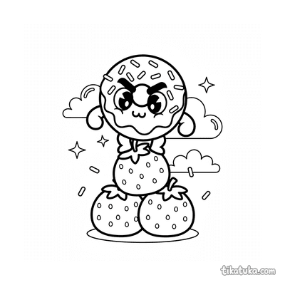 Donut on a Mochi Tower