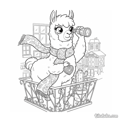 Dramatic Llama Awaiting Paycheck