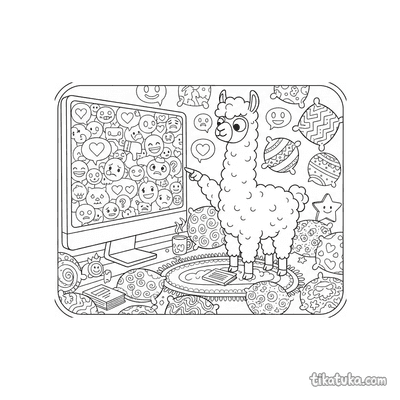 Dramatic Llama and Messy Chat