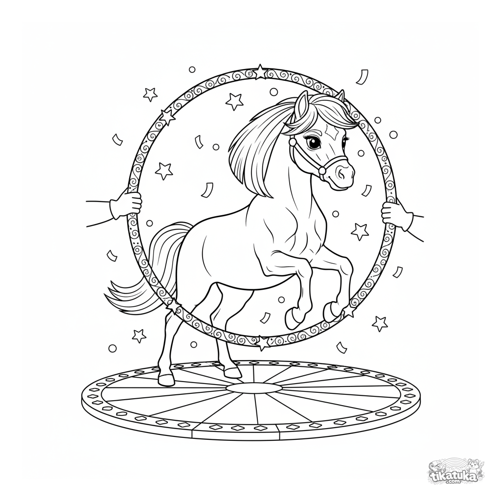 Equestrian Trick Pony
