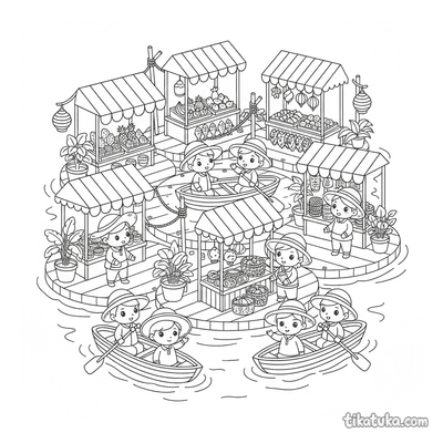 Floating Sea Market
