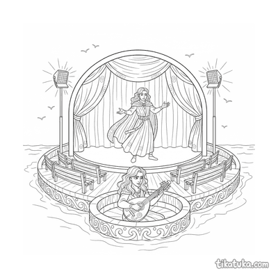 Floating Open-Air Theater Platform
