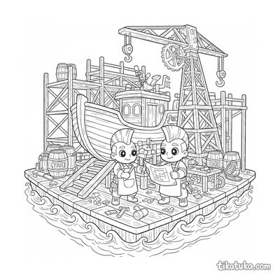 Floating Workshop Platform