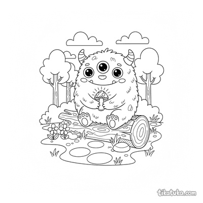 Friendly Fuzzy Monster