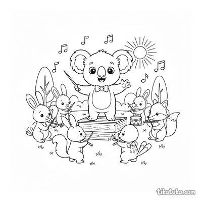Friendly Koala Conductor