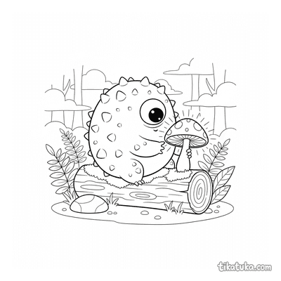 Spiky Blob Monster