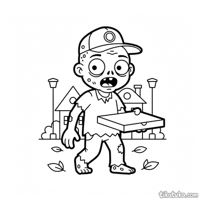 Zombie Pizza Delivery