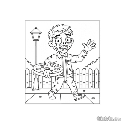 Zombie Pizza Delivery