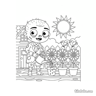 Friendly Zombie Gardener