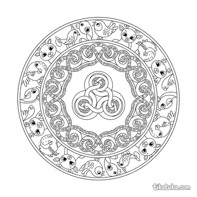 Celtic Knot Mandala