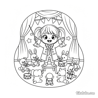 Conductor of a Toy Orchestra