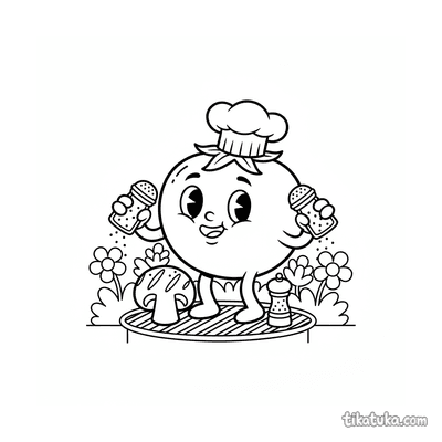 Grilled Tomato Chef Seasoning