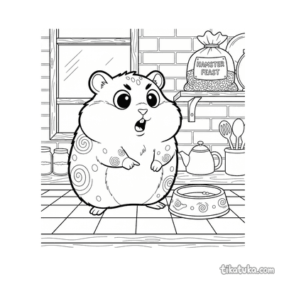 Hamster and the Empty Bowl