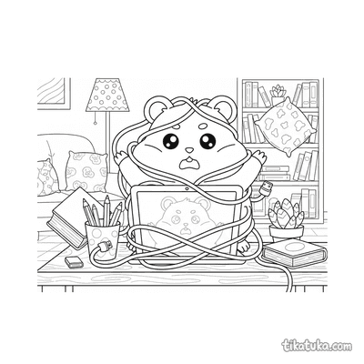 Hamster Failing Video Call