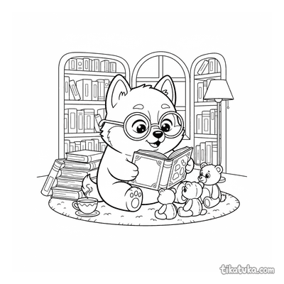 Husky Librarian