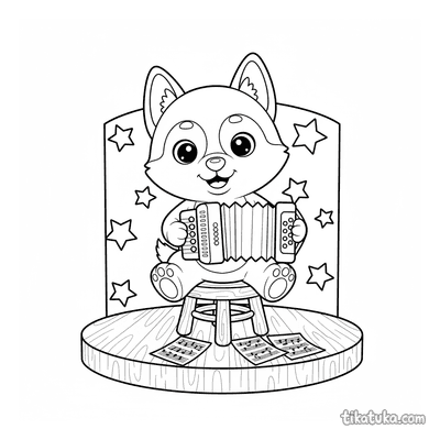 Husky Musician