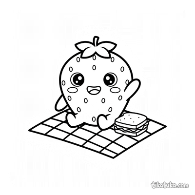 Strawberry on a Picnic