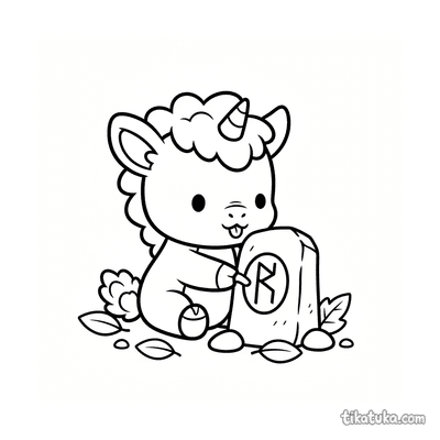 Kirin Cub Tracing Runes