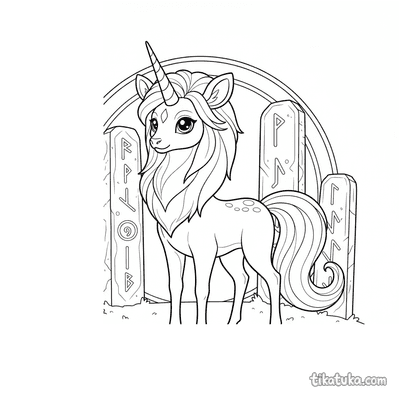 Kirin Guardian Before Monoliths