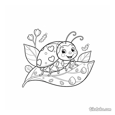 Ladybug on a Leaf