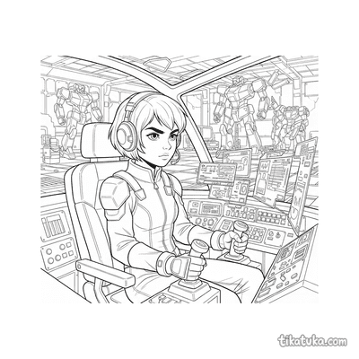 Mecha Pilot Running System Checks
