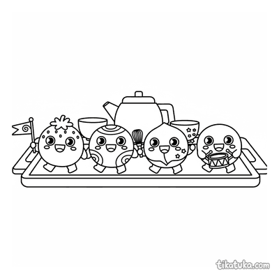 Mochi Delivery Tray Parade