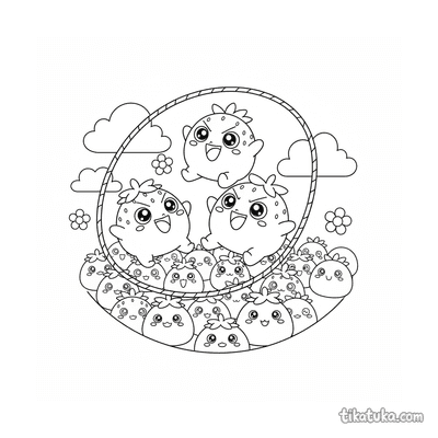 Mochi Friends Playing Jump Rope
